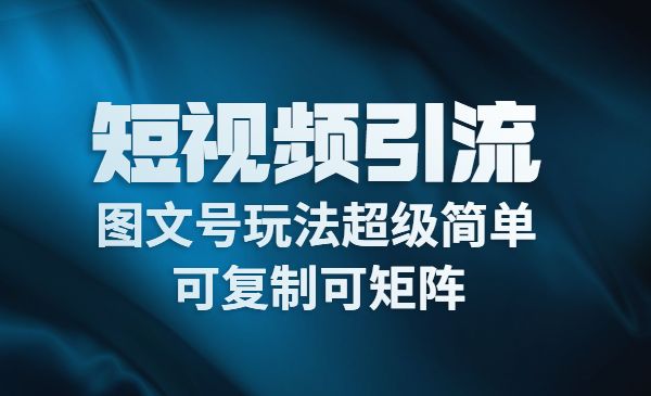 短视频引流-图文号玩法超级简单，可复制可矩阵采金-游戏-网盘-资源采金cai.gold