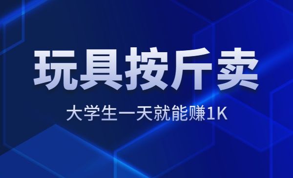 玩具按斤卖，大学生一天就能赚1K采金-游戏-网盘-资源采金cai.gold