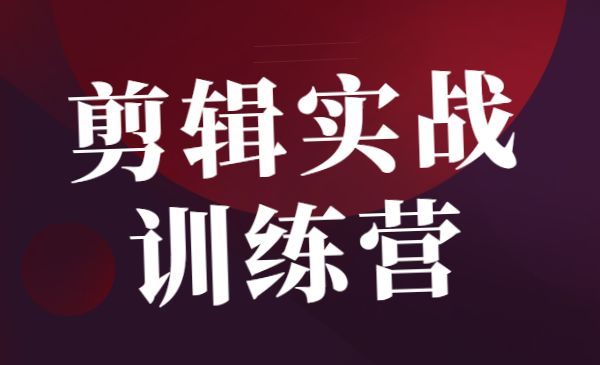 剪辑实战训练营，带你从零基础成长为剪辑师采金-游戏-网盘-资源采金cai.gold
