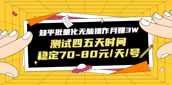 知乎批量化无脑操作月赚3W采金-游戏-网盘-资源采金cai.gold