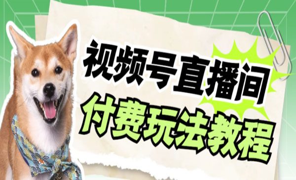 《视频号美女付费无人直播项目》轻松日入500+采金-游戏-网盘-资源采金cai.gold