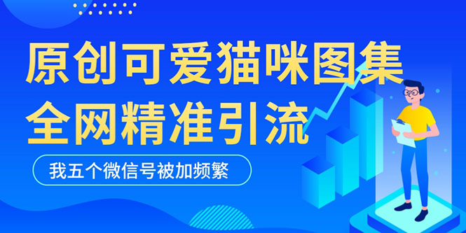 《纯原创可爱猫咪图片全网精准引流》黑科技，实操5个VX号被加频繁采金-游戏-网盘-资源采金cai.gold