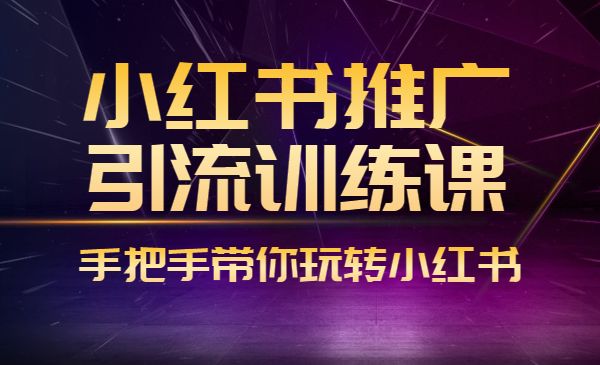 小红书推广引liu训练课采金-游戏-网盘-资源采金cai.gold
