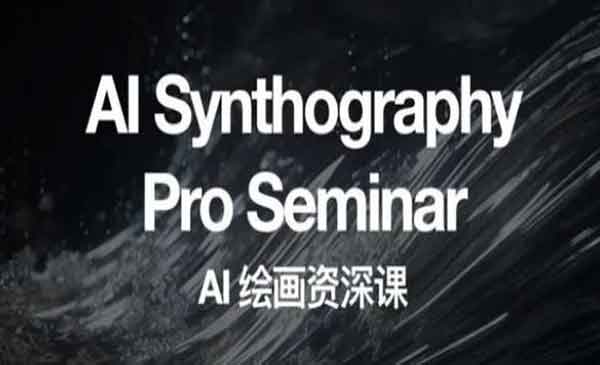 《AI绘画资深课》全新课程，全新视野采金-游戏-网盘-资源采金cai.gold