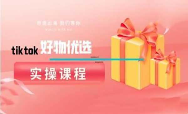 Tiktok好物优选技巧采金-财源-网创-创业项目-兼职-赚钱-个人创业-中创网-福缘网-冒泡网采金cai.gold